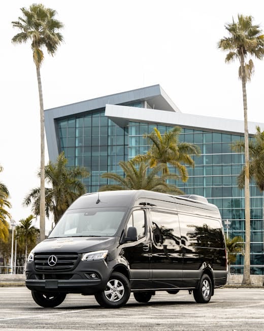 Modern fleet vans for Group Bus Rental Services Modern fleet vans for Group Bus Rental Services