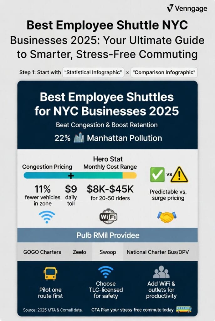 employee shuttle NYC businesses 2025