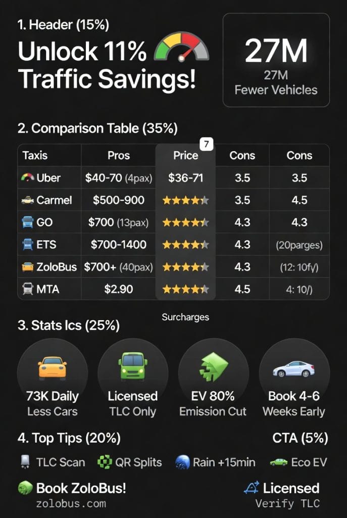 Infographic event transportation NYC festivals 2026