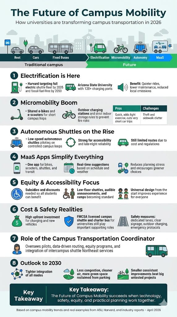 Infographic The Future of Campus Mobility
