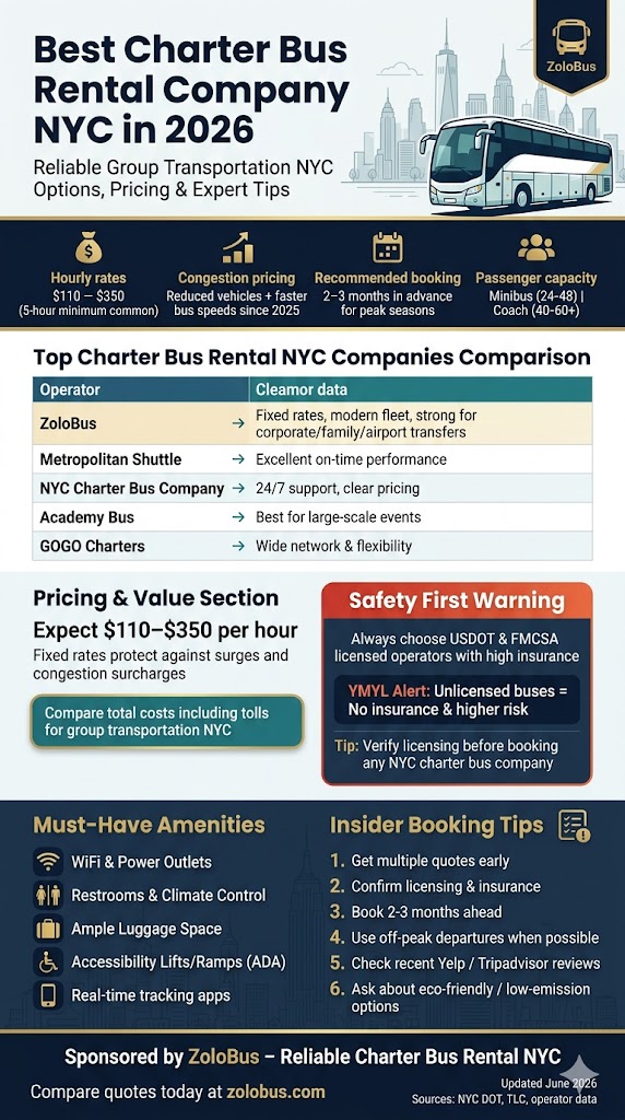 Best Charter Bus Rental Company NYC: 7 Honest Things First-Timers Need to Know in 2026 4 Infographic Best Charter Bus Rental Company NYC